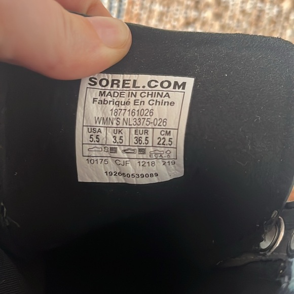 Sorel Lexie Wedge Boots, Dark Slate - 5.5 - Picture 7 of 9
